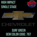 Tamco Paint Chevrolet Surf Green OEM Color Hi-Impact Single Stage