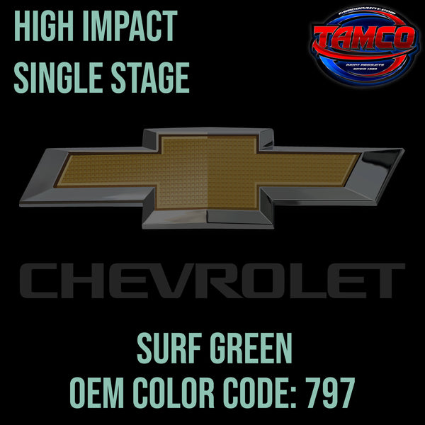 Tamco Paint Chevrolet Surf Green OEM Color Hi-Impact Single Stage