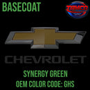 Tamco Paint Chevrolet Synergy Green Metallic Code GHS OEM Basecoat