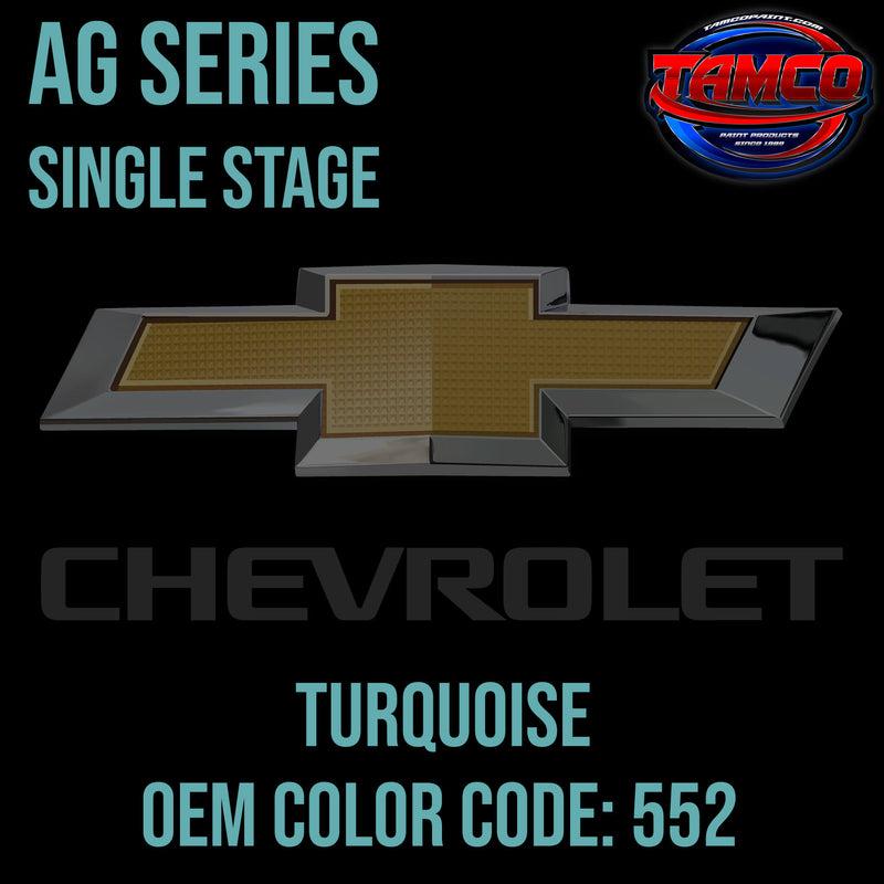 CHEVROLET TURQUOISE AG SERIES SINGLE STAGE