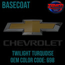 twilight turquoise basecoat