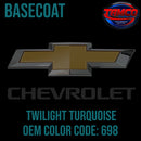 Chevrolet Twilight Turquoise | 917 | 1962 | OEM Basecoat