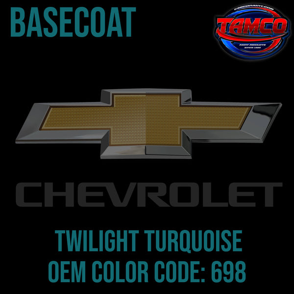 Chevrolet Twilight Turquoise | 917 | 1962 | OEM Basecoat