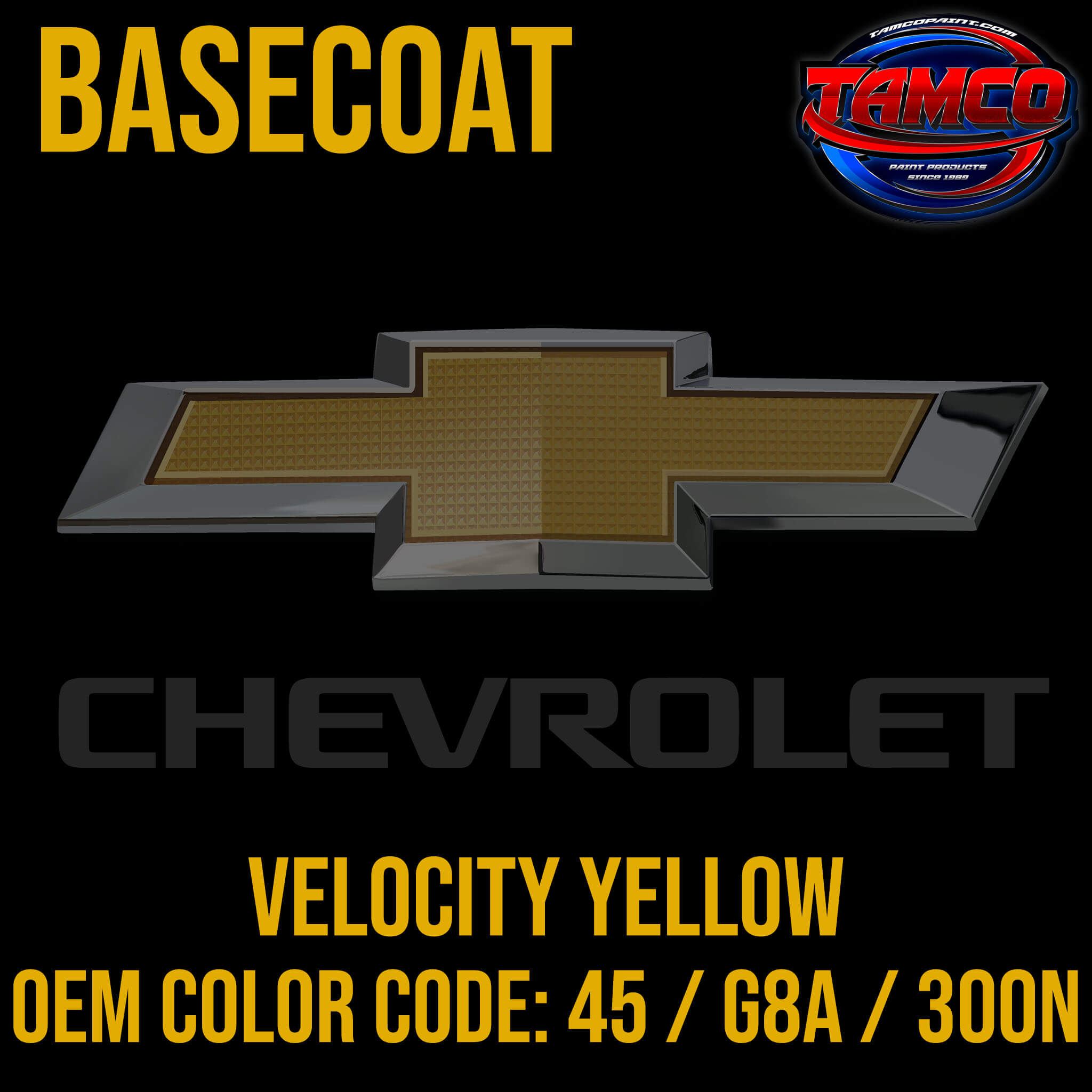 Velocity Yellow OEM Basecoat 