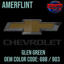 Tamco Paint Chevrolet Glen Green Code 688 / 903 OEM Amerflint