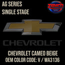 CHEVROLET CAMEO BEIGE AG SERIES SINGLE STAGE 