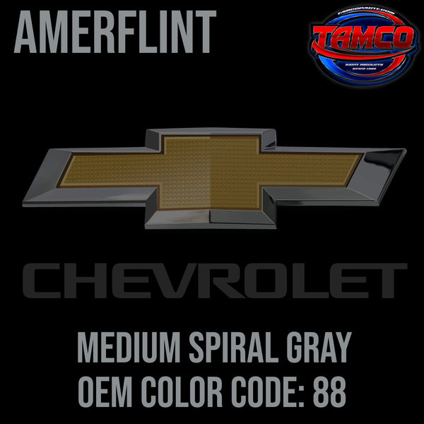 Tamco Paint Chevrolet Medium Spiral Gray Code 88 Amerflint II Series Single Stage 