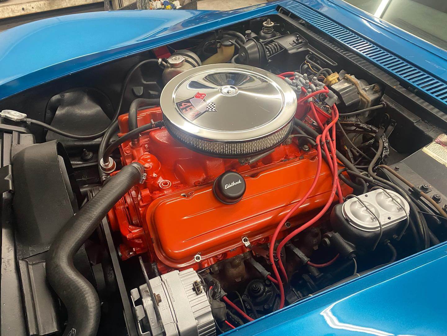Tamco Paint Chevrolet Bryar Blue Metallic on 1970 Chevrolet Corvette C3