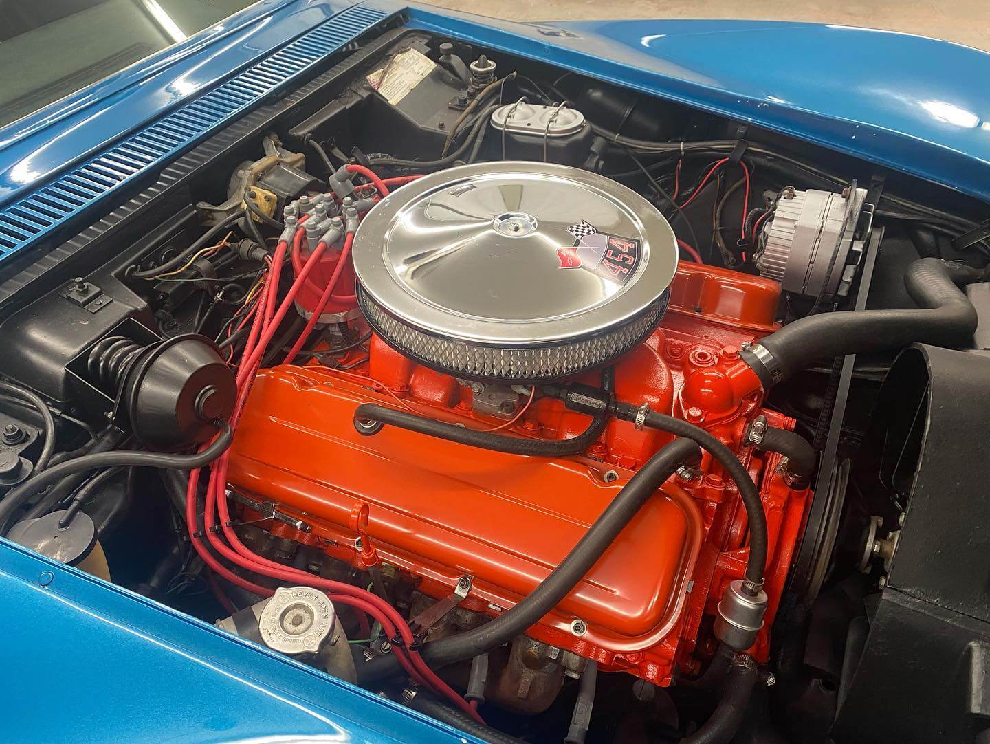 Tamco Paint Chevrolet Bryar Blue Metallic on 1970 Chevrolet Corvette C3