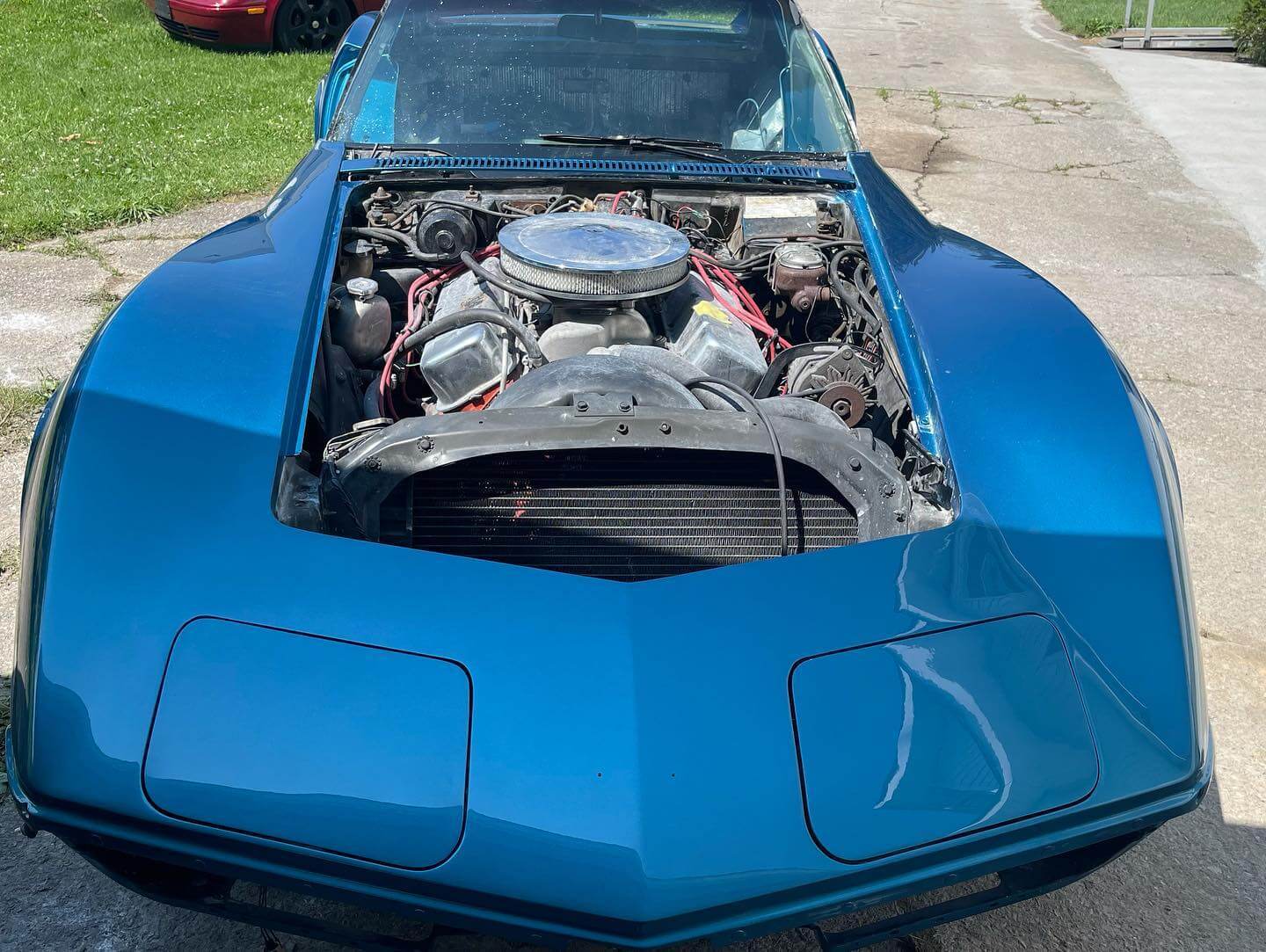 Tamco Paint Chevrolet Bryar Blue Metallic on 1970 Chevrolet Corvette C3