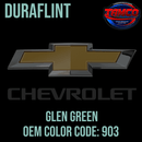 Tamco Paint Chevrolet Glen Green Code 903   OEM DuraFlint Series Single Stage