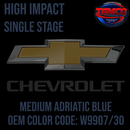 Tamco Paint Chevrolet Medium Adriatic Blue WA9907 / 30 OEM High Impact Series Single Stage