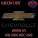 Tamco Paint OEM Paint Chevrolet Medium Red Code 408G Amerflint II Single Stage