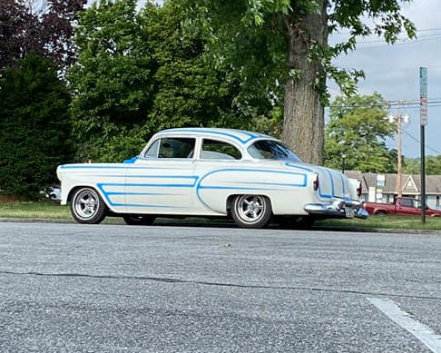 Tamco Paint Chevrolet Polo White on 1953 Chevrolet 210