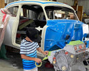 Tamco Paint Chevrolet Polo White on 1953 Chevrolet 210