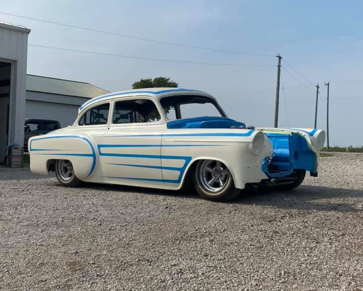 Tamco Paint Chevrolet Polo White on 1953 Chevrolet 210