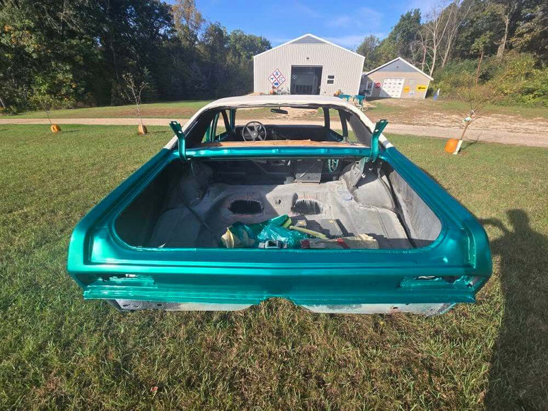 Tamco Paint Chevrolet Spring Green on 1972 Chevrolet Nova
