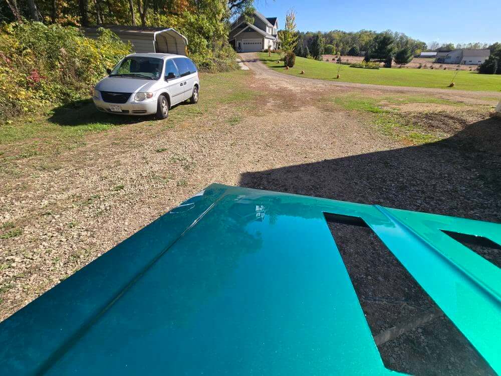 Tamco Paint Chevrolet Spring Green on 1972 Chevrolet Nova