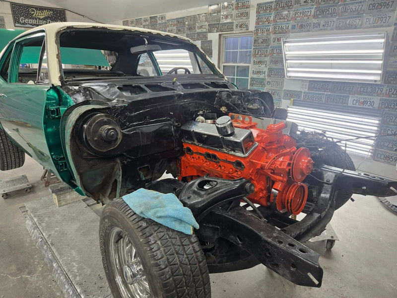 Tamco Paint Chevrolet Spring Green on 1972 Chevrolet Nova