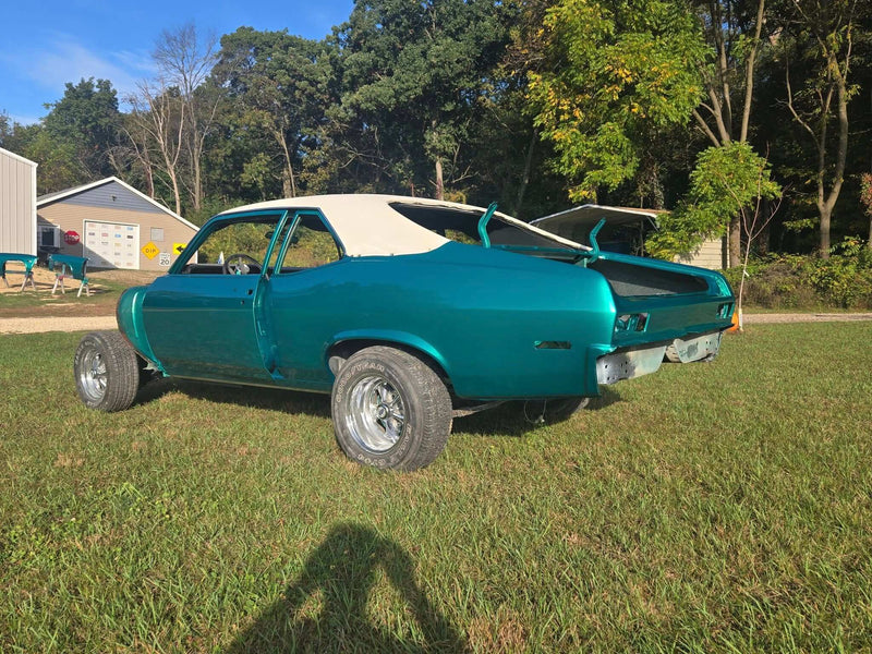 Tamco Paint Chevrolet Spring Green on 1972 Chevrolet Nova