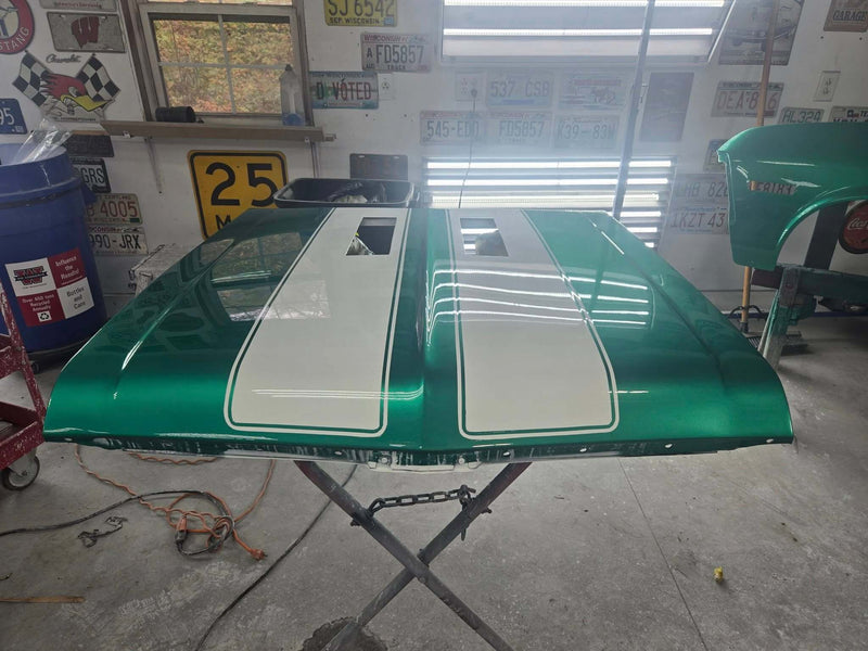 Tamco Paint Chevrolet Spring Green on 1972 Chevrolet Nova