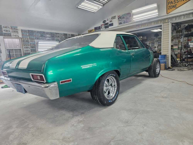 Tamco Paint Chevrolet Spring Green on 1972 Chevrolet Nova