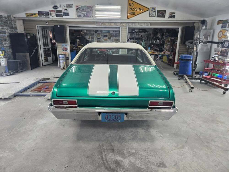 Tamco Paint Chevrolet Spring Green on 1972 Chevrolet Nova