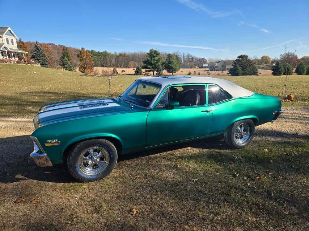Chevrolet Spring Green | 36 | 1972 | OEM Basecoat