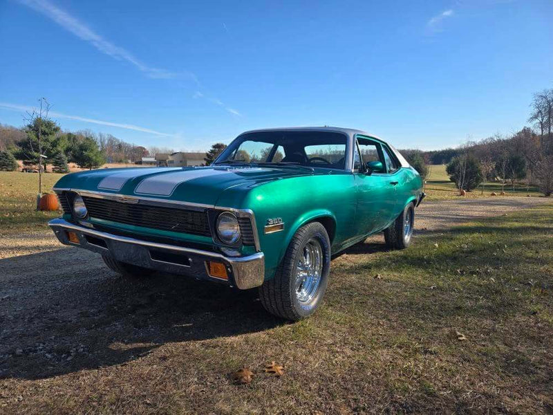 Tamco Paint Chevrolet Spring Green on 1972 Chevrolet Nova