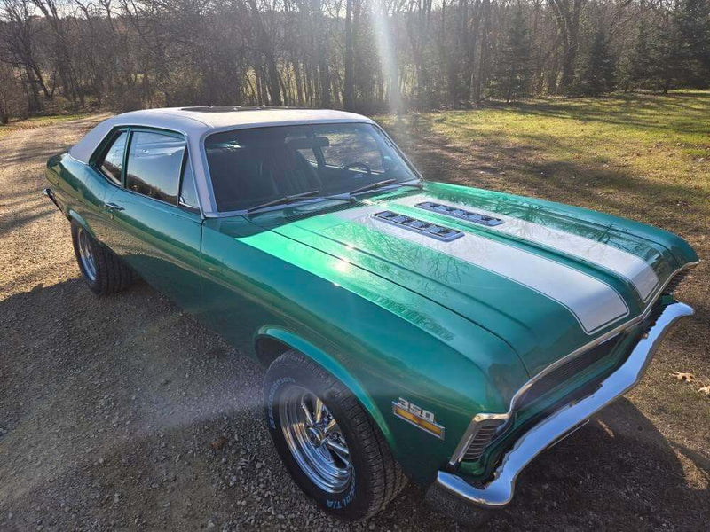 Tamco Paint Chevrolet Spring Green on 1972 Chevrolet Nova