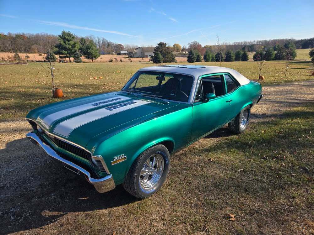 Chevrolet Spring Green | 36 | 1972 | OEM Amerflint II Series Single St