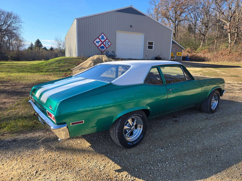 Tamco Paint Chevrolet Spring Green on 1972 Chevrolet Nova