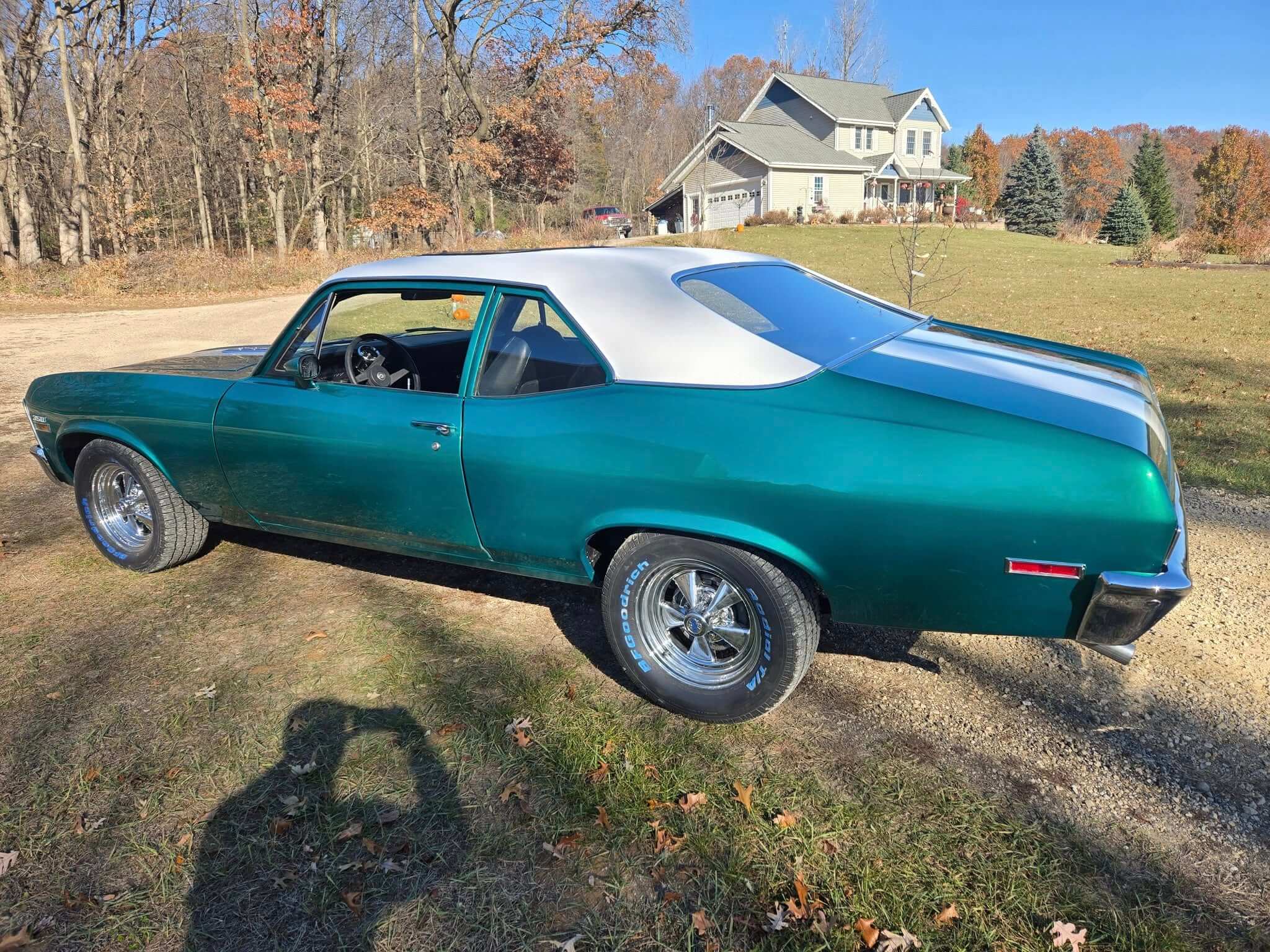 Tamco Paint Chevrolet Spring Green on 1972 Chevrolet Nova