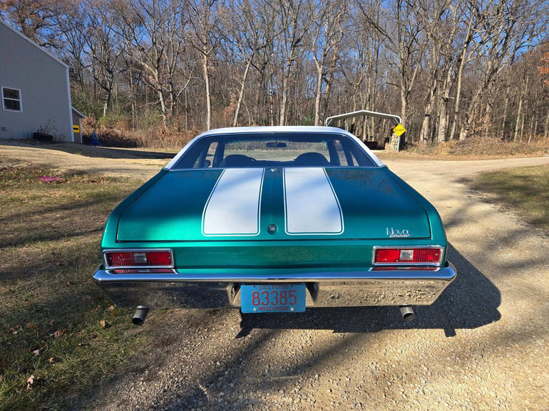 Tamco Paint Chevrolet Spring Green on 1972 Chevrolet Nova