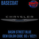 Tamco Paint Basin Street Blue Code B3 / 8221 OEM Basecoat