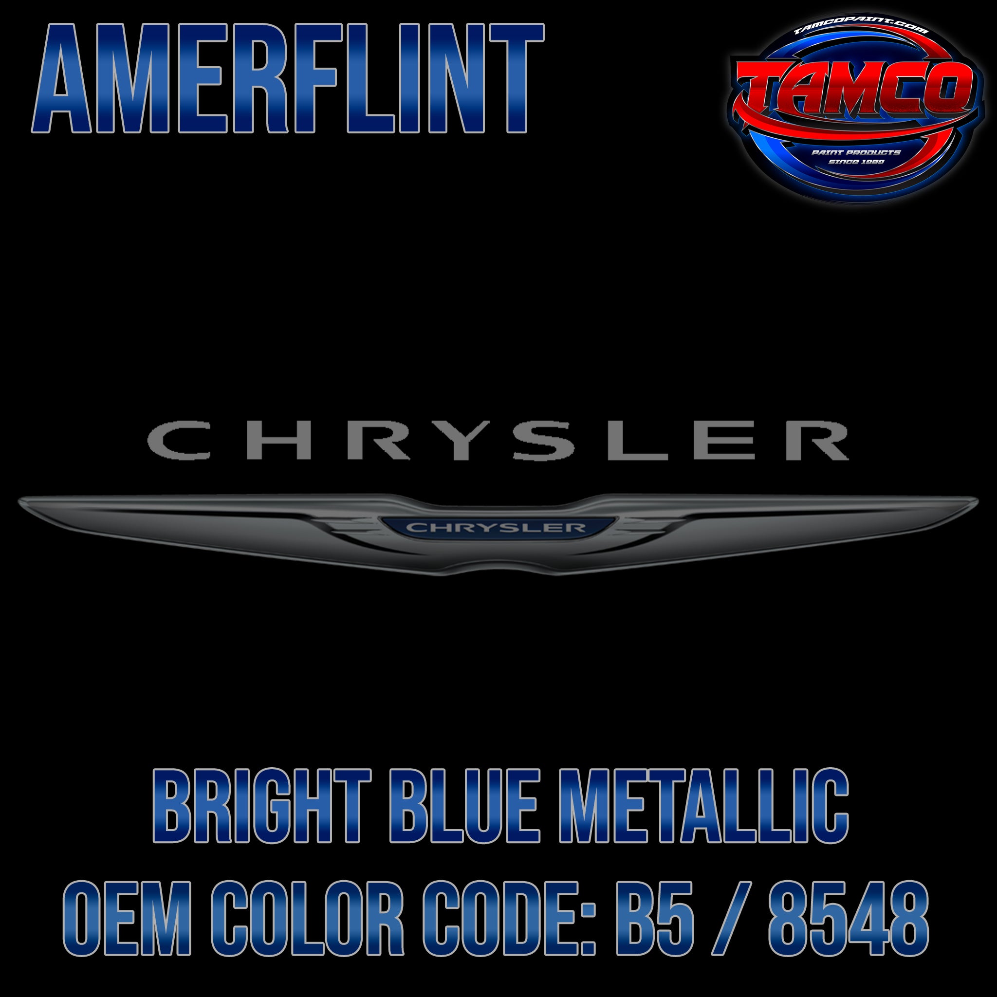 Chrysler Bright Blue Metallic | B5 / 8548 | 1971-1973 | OEM Amerflint