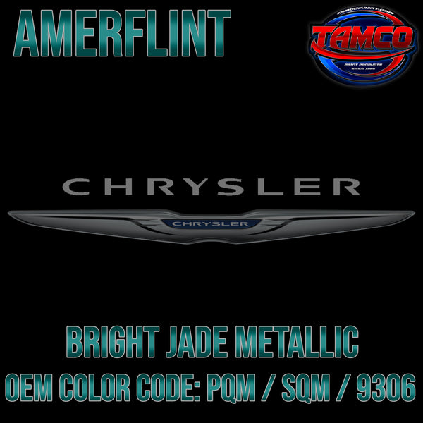Chrysler Bright Jade Metallic | PQM / SQM / 9306 | 1996-1999 | OEM Amerflint II Series Single Stage