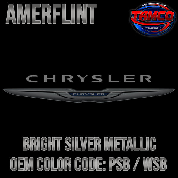 Chrysler Bright Silver Metallic | PSB / WSB | 2001-2007 | OEM Amerflint II Series Single Stage