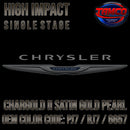 Chrysler Chargold II Satin Glow Pearl | PJ7 / RJ7 / 6657 | 1995-1998 | OEM High Impact Single Stage