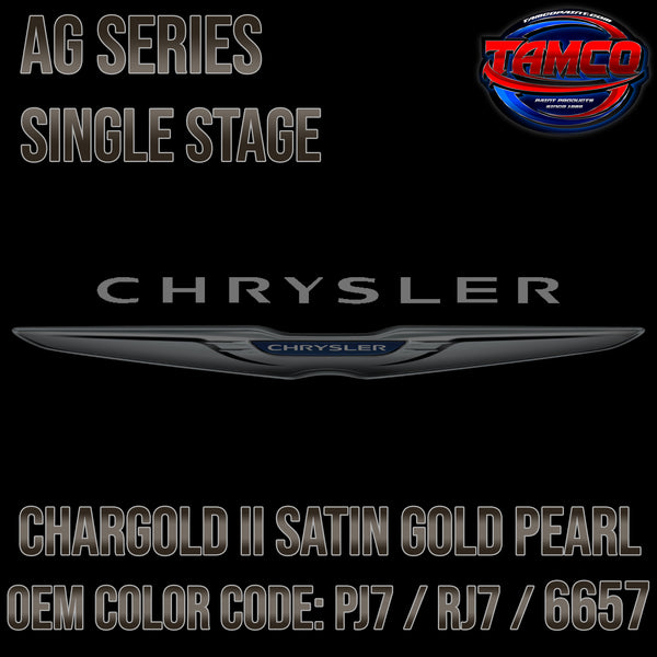 Chrysler Chargold II Satin Glow Pearl | PJ7 / RJ7 / 6657 | 1995-1998 | OEM AG Series Single Stage