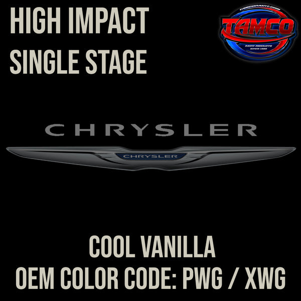 Chrysler Cool Vanilla | PWG / XWG | 2004-2011 | OEM High Impact Series Single Stage
