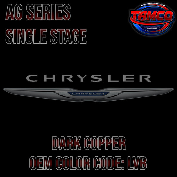 Chrysler Dark Copper | LVB | 1992-1993 | OEM AG Series Single Stage