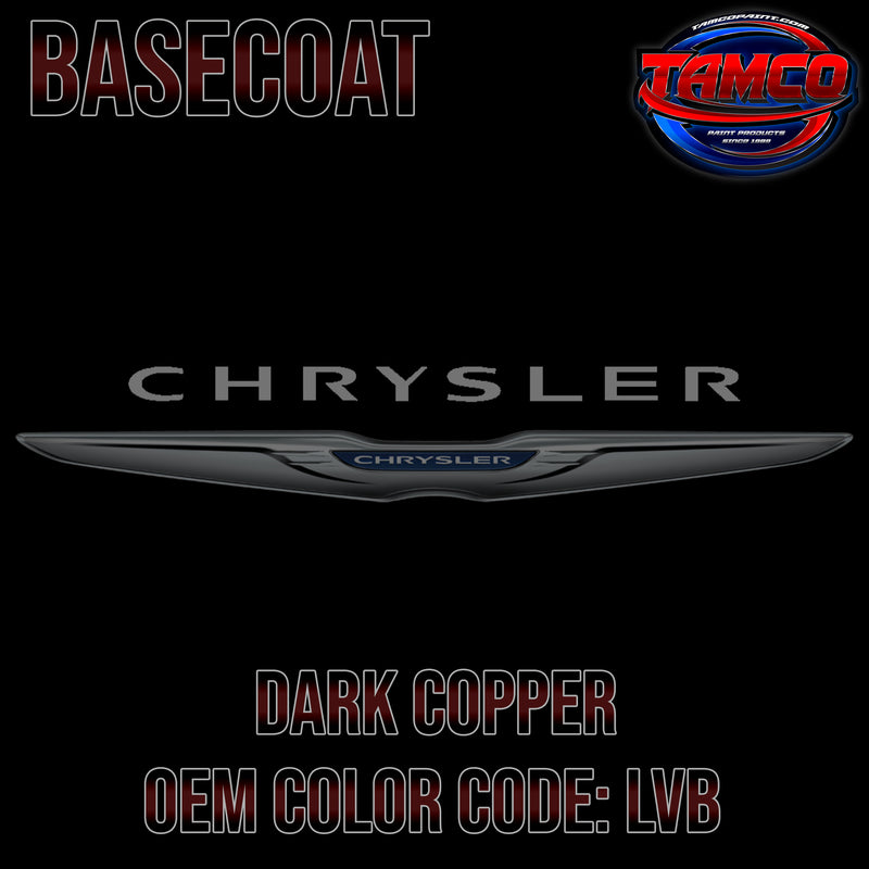 Chrysler Dark Copper | LVB | 1992-1993 | OEM Basecoat