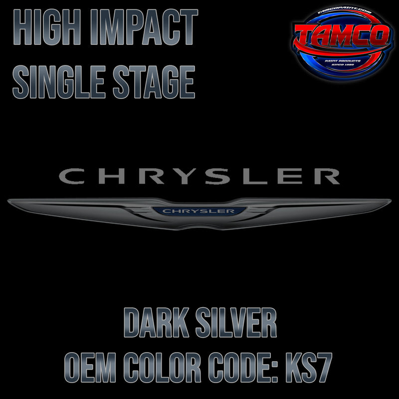 Chrysler Dark Silver | KS7 | 1991-1995 | OEM High Impact Series Single Stage