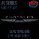CHRYSLER DARK TURQUOISE AG SERIES SINGLE STAGE 