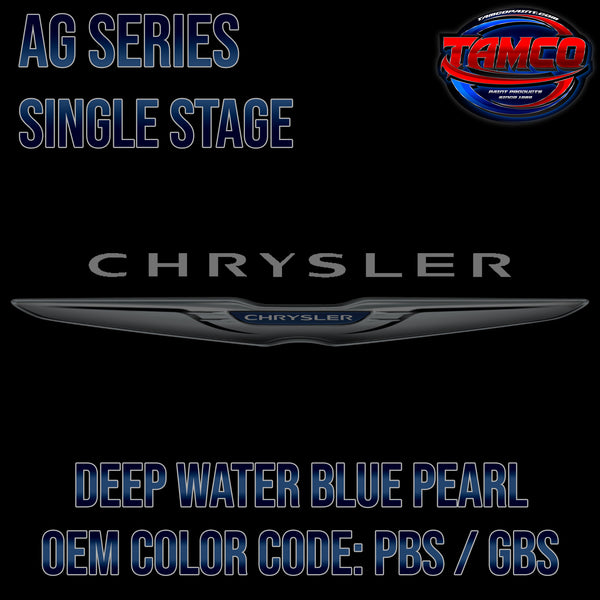 Chrysler Deep Water Blue | PBS / GBS | 2008-2011 | OEM AG Series Single Stage