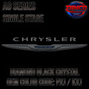 Chrysler Diamond Black Crystal | PXJ / KXJ | 2017-2022 | OEM AG Series Single Stage