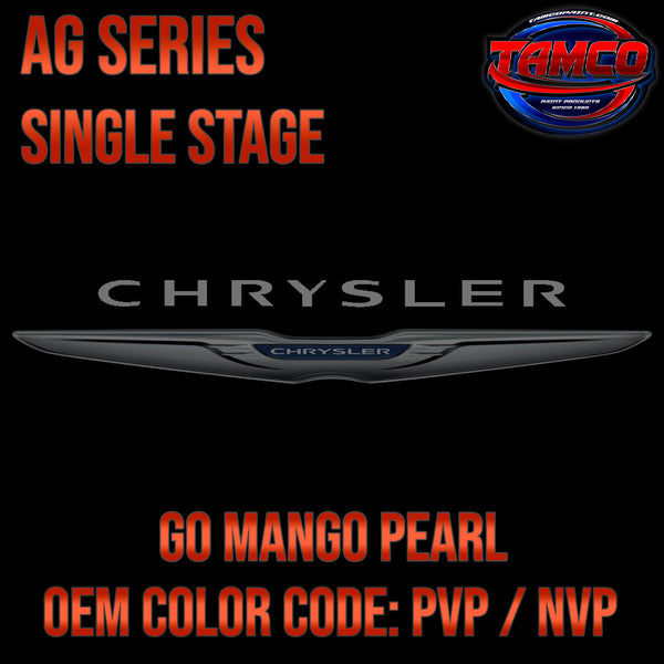 Chrysler Go Mango Pearl | PVP / NVP | 2016-2022 | OEM AG Series Single Stage