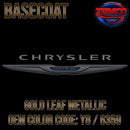 Chrysler Gold Leaf Metallic | Y8 / 6359 | 1971-1972 | OEM Basecoat