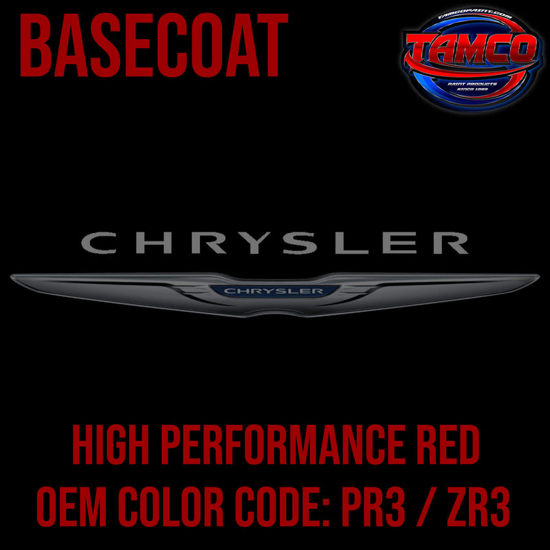 Chrysler High Performance Red Basecoat